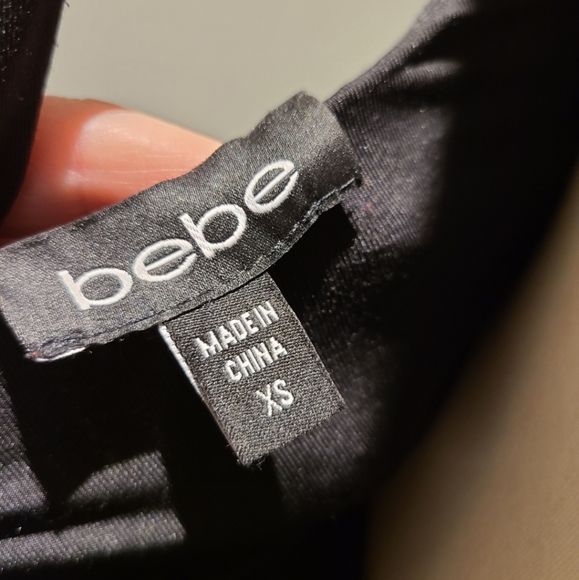 Bebe Sequin One Shoulder Party Dress. - Picture 10 of 10